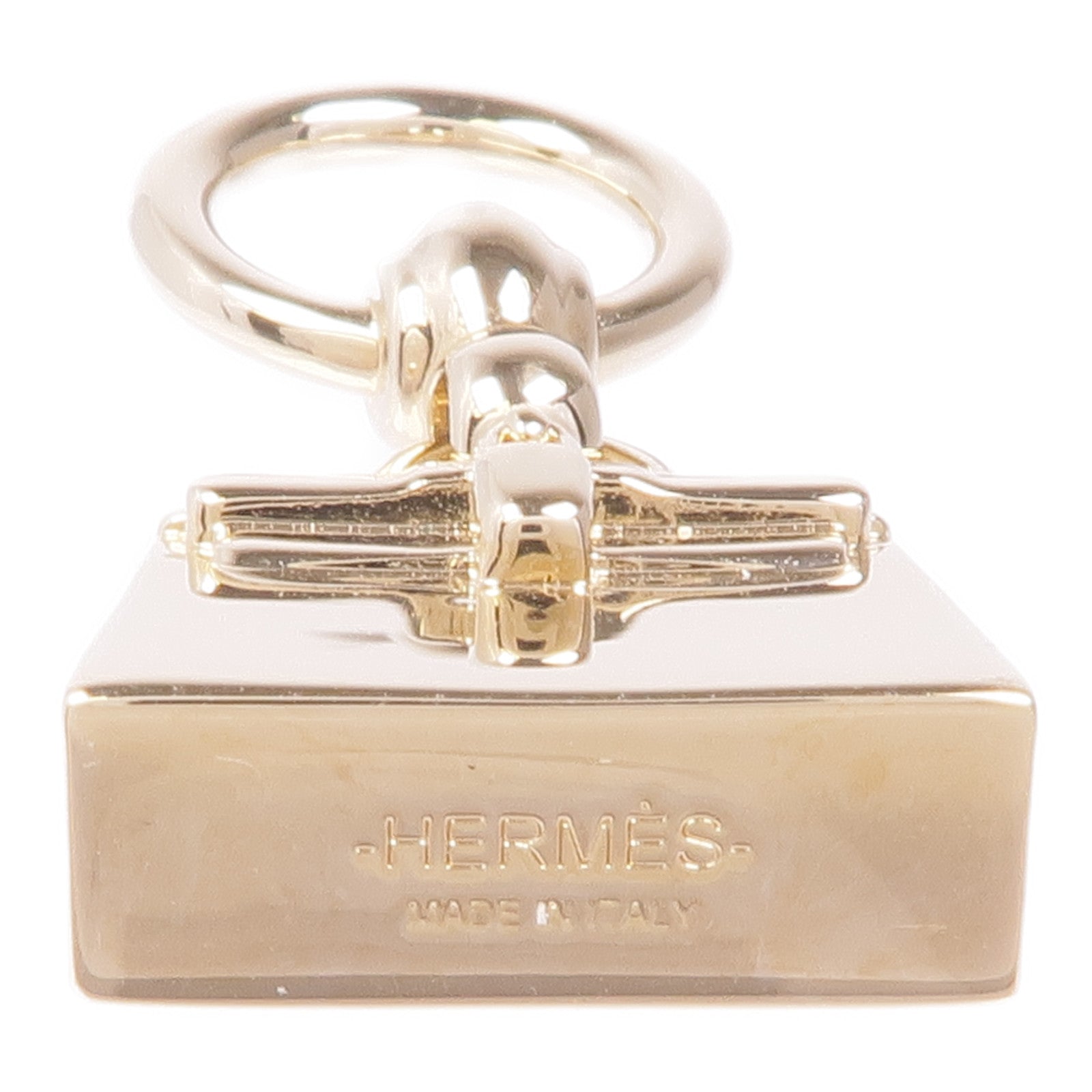 HERMES 金屬Mini Kelly Twilly Ring絲巾扣