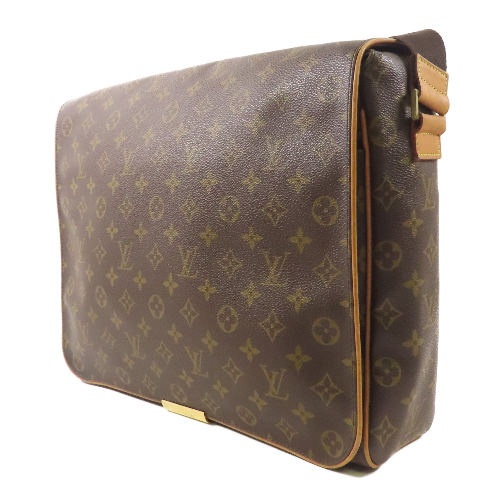 LOUIS VUITTON Monogram Abbesses金扣肩背袋