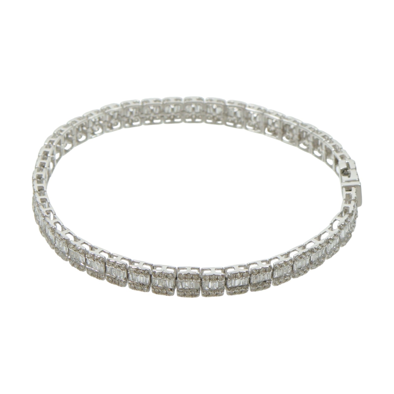 JEWELRY 18K白金Diamond Bracelet鑽石手鏈