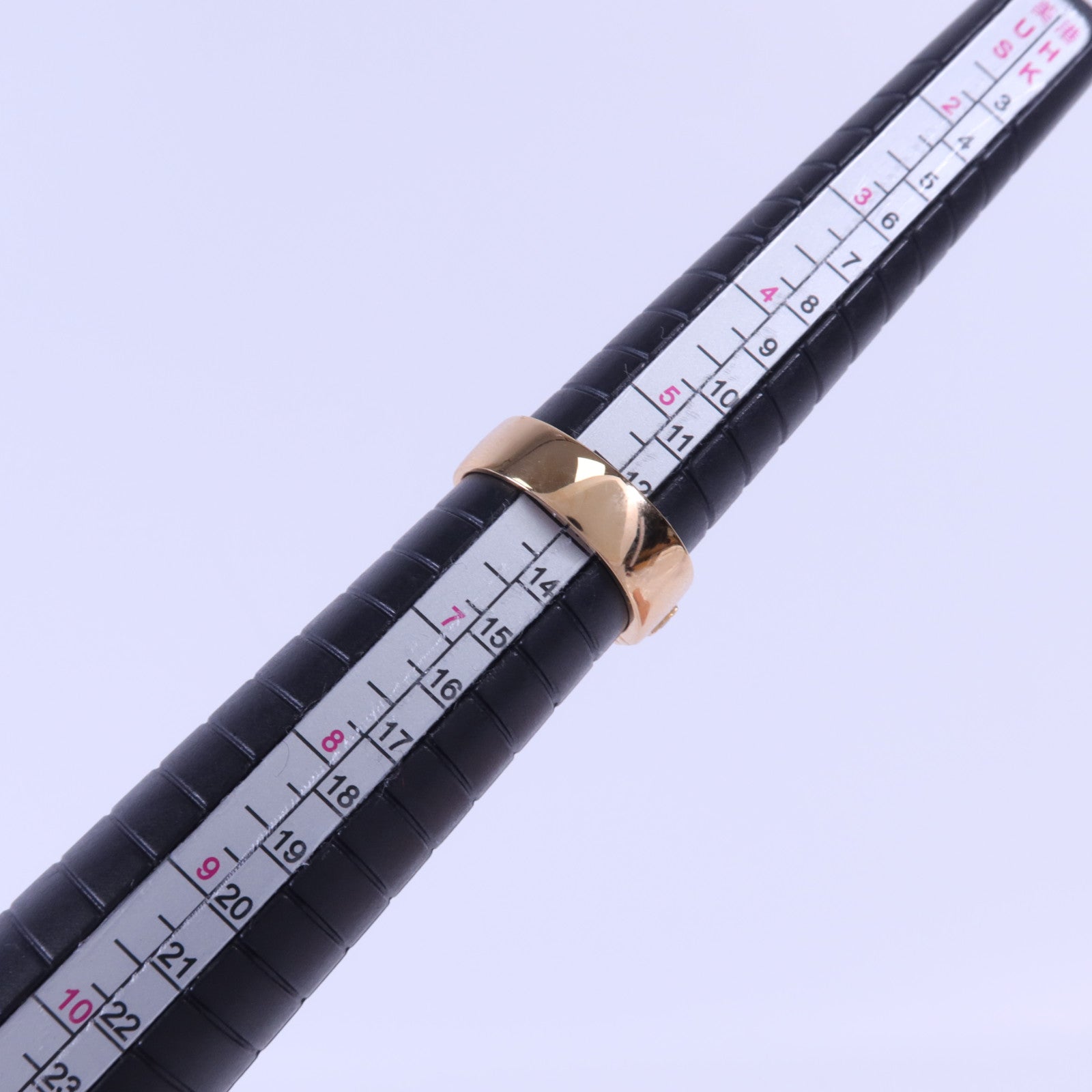 JEWELRY 18K黃金Ruby Diamond Ring紅寶石/鑽石戒指#US6