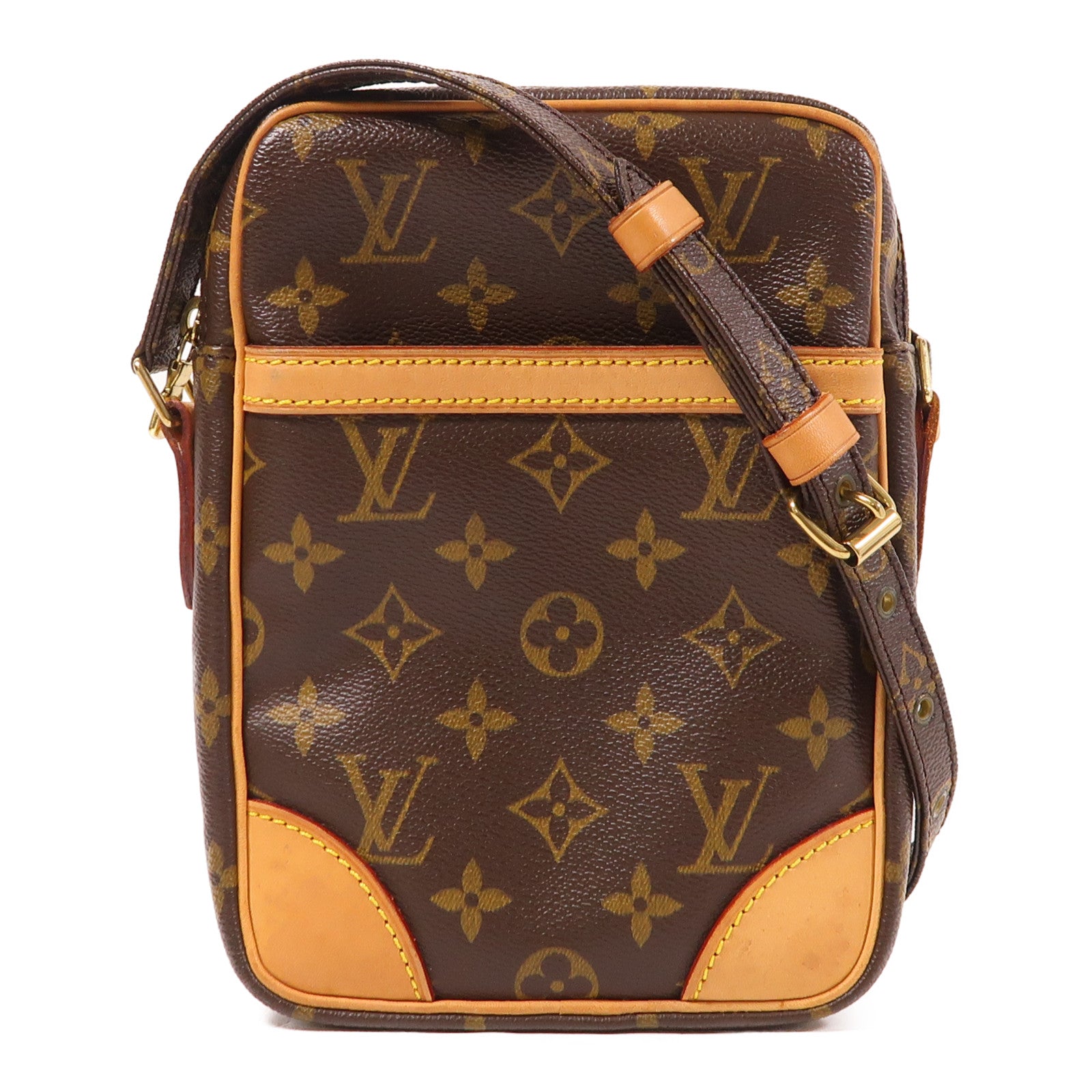 LOUIS VUITTON Monogram Danube金扣肩背袋