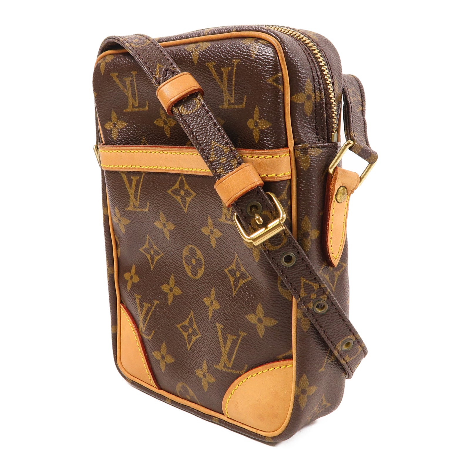 LOUIS VUITTON Monogram Danube金扣肩背袋