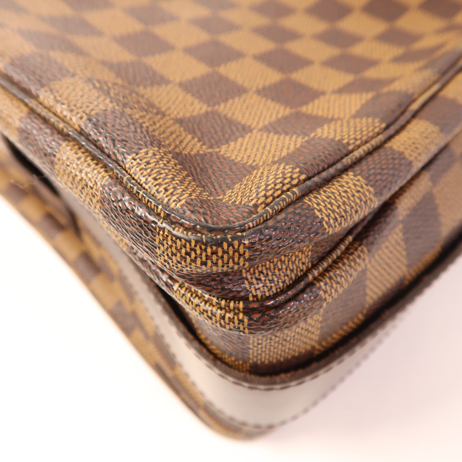 LOUIS VUITTON Damier Naviglio金扣肩背袋