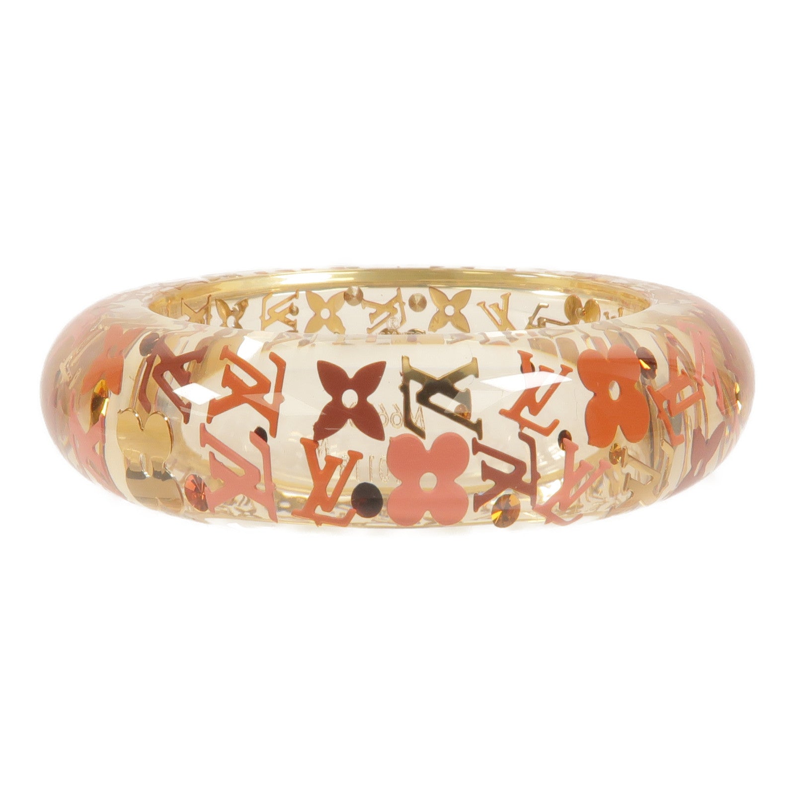 LOUIS VUITTON PVC Inclusion Bangle手鐲