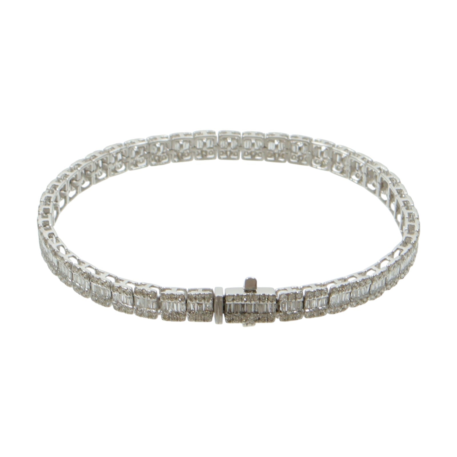 JEWELRY 18K白金Diamond Bracelet鑽石手鏈