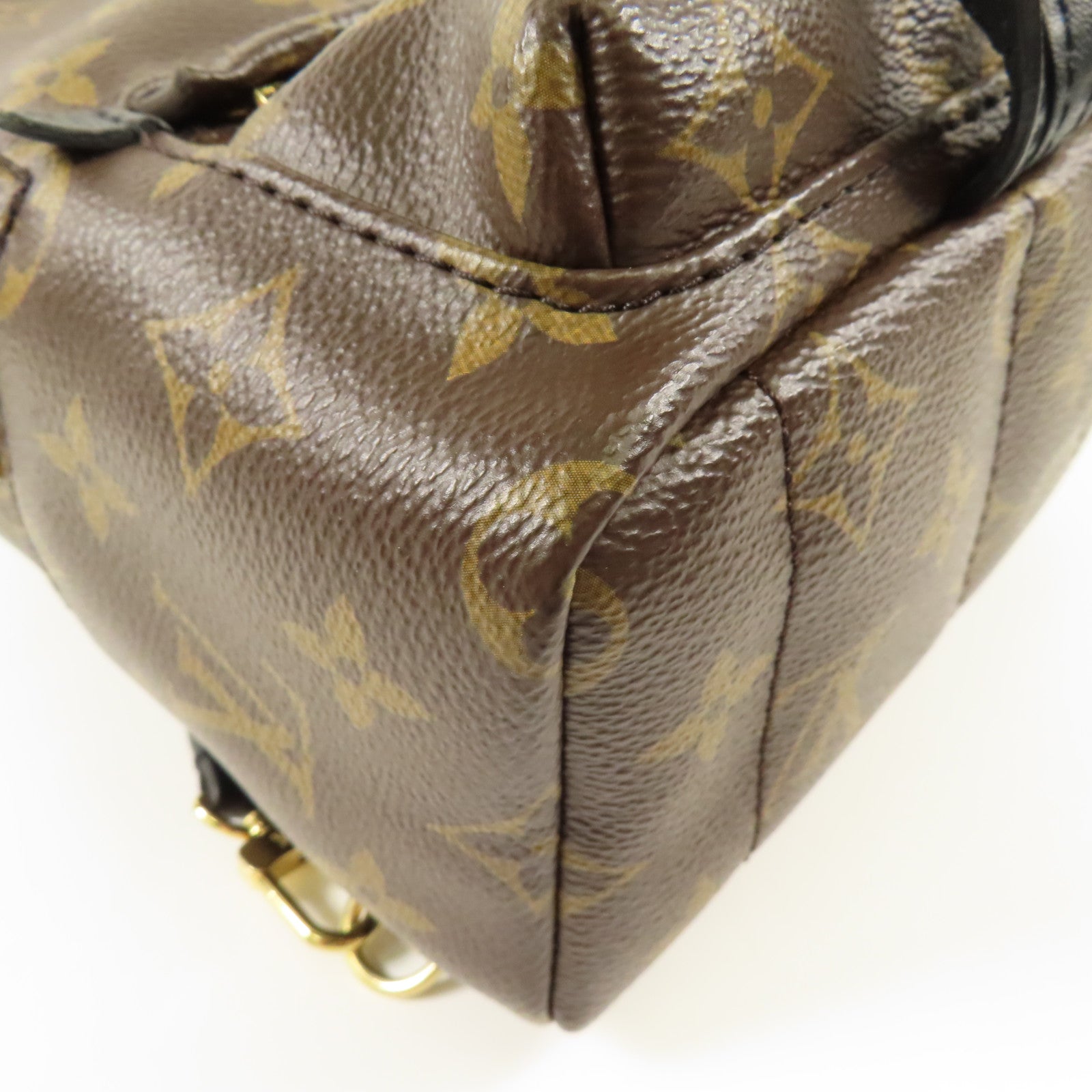 LOUIS VUITTON LV GHW Palm Spring Mini Backpack Monogram M44873 Brown