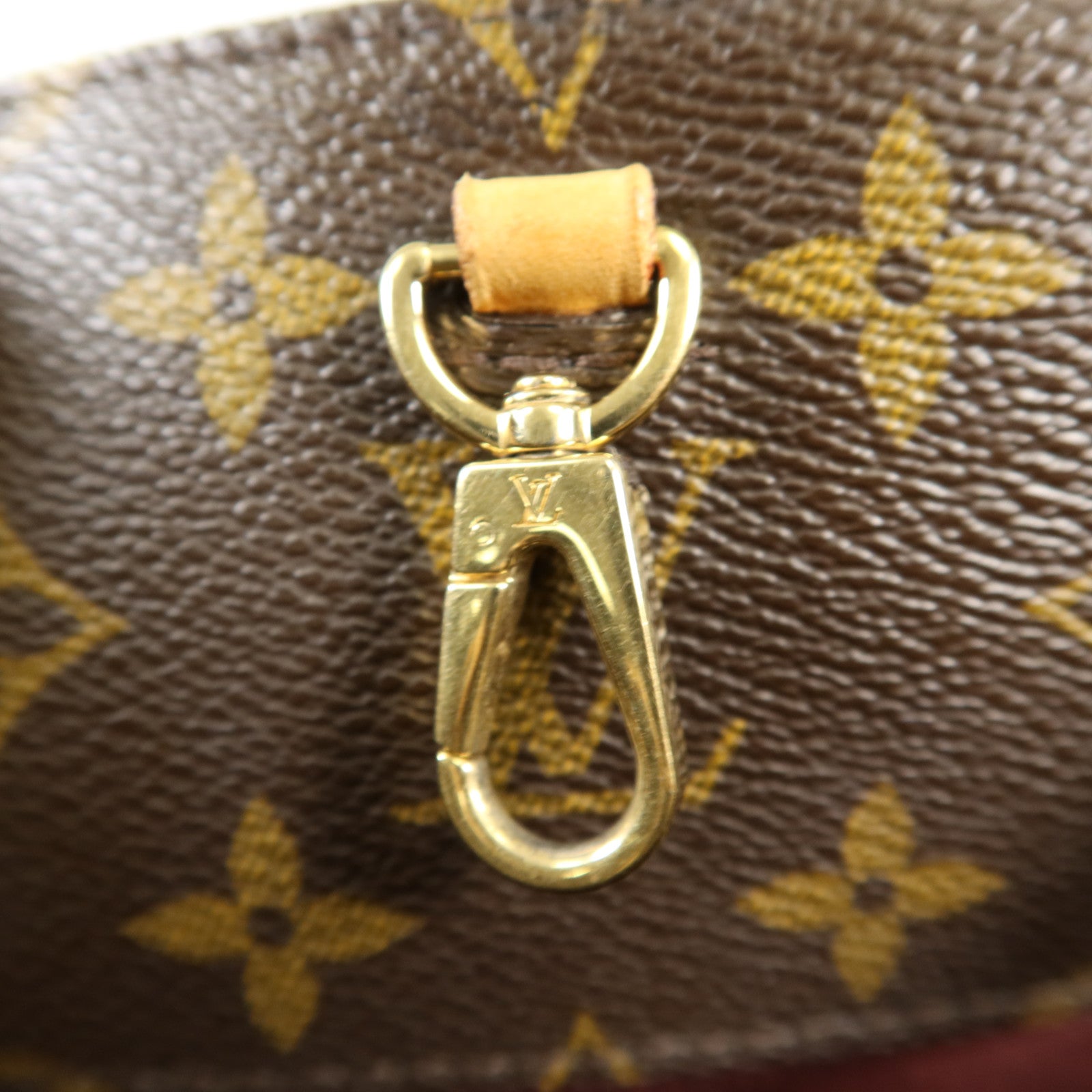 LOUIS VUITTON Monogram Montaigne MM金扣手挽肩背兩用袋