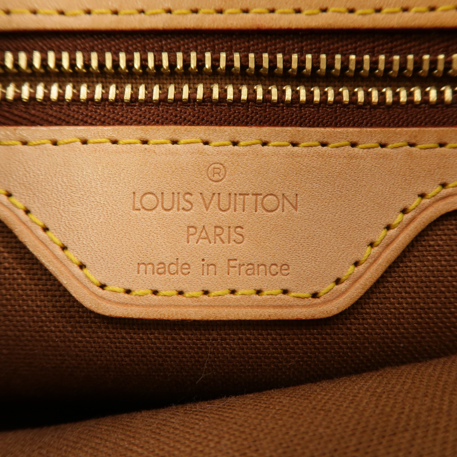 LOUIS VUITTON Monogram Trotteur金扣肩背袋啡色