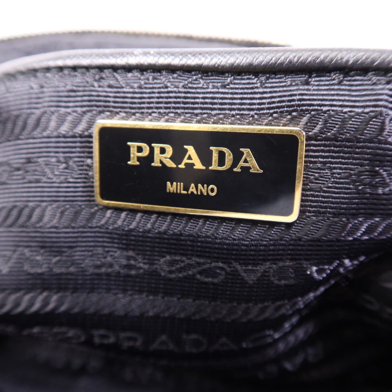 PRADA 尼龍2 Way Shoulder Bag金扣手挽肩背兩用袋