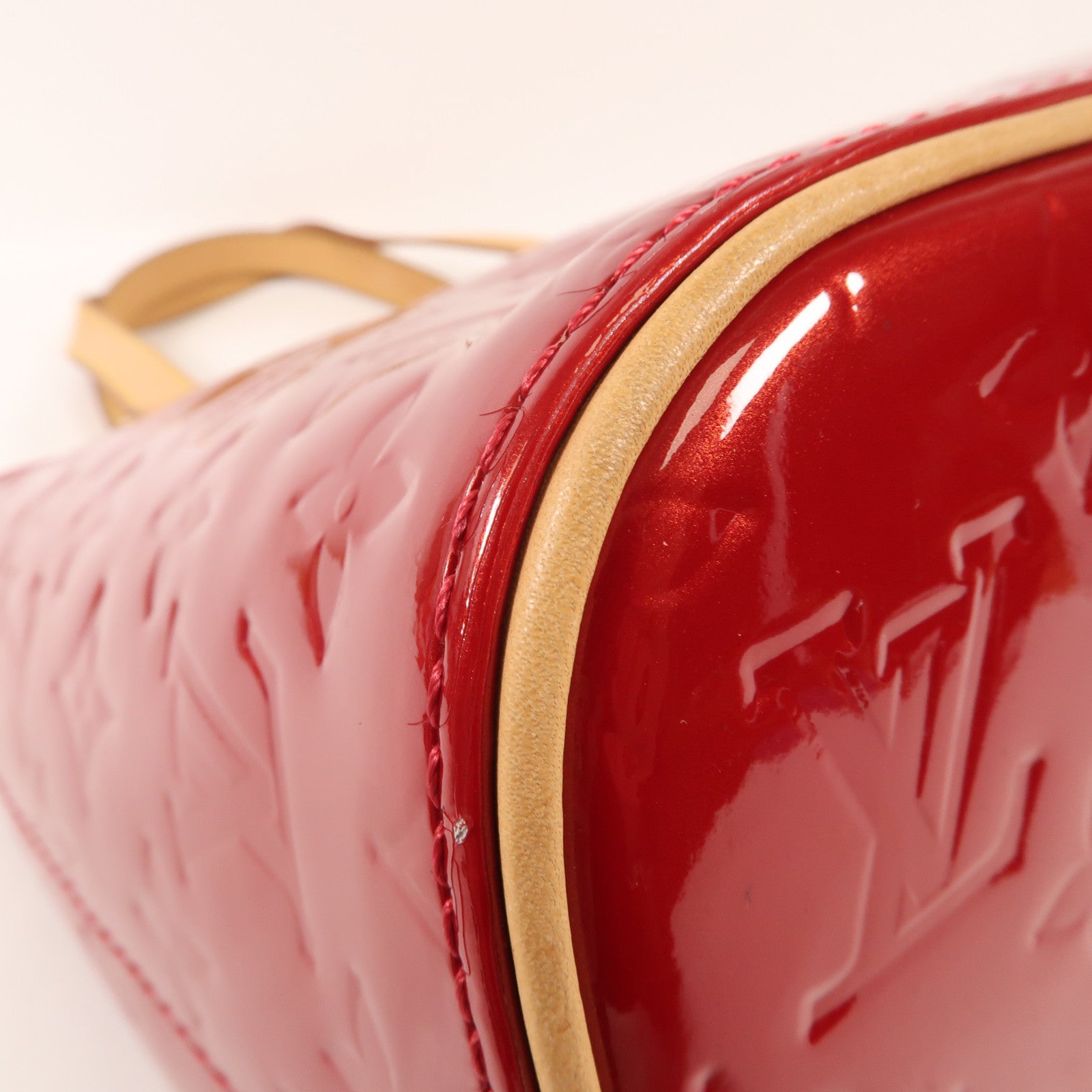 LOUIS VUITTON Vernis Houston Tote金扣手挽袋