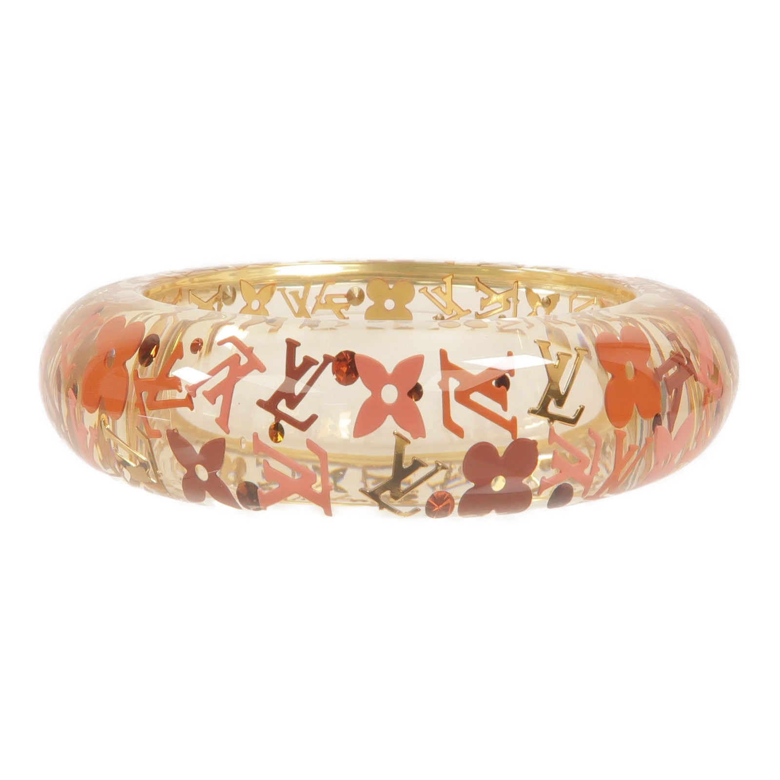 LOUIS VUITTON PVC Inclusion Bangle手鐲