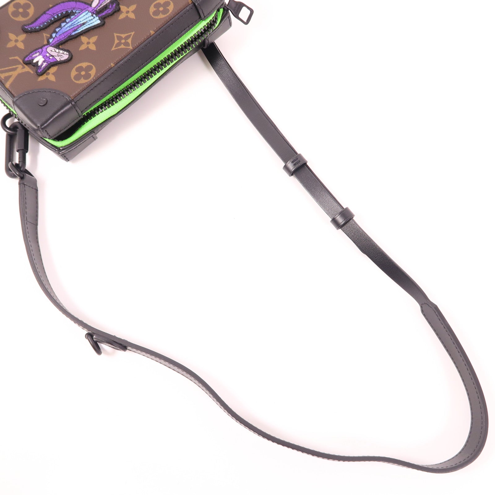 LOUIS VUITTON Soft Trunk Phone Box LV Friends Shoulder Bag M80144 Monogram Brown