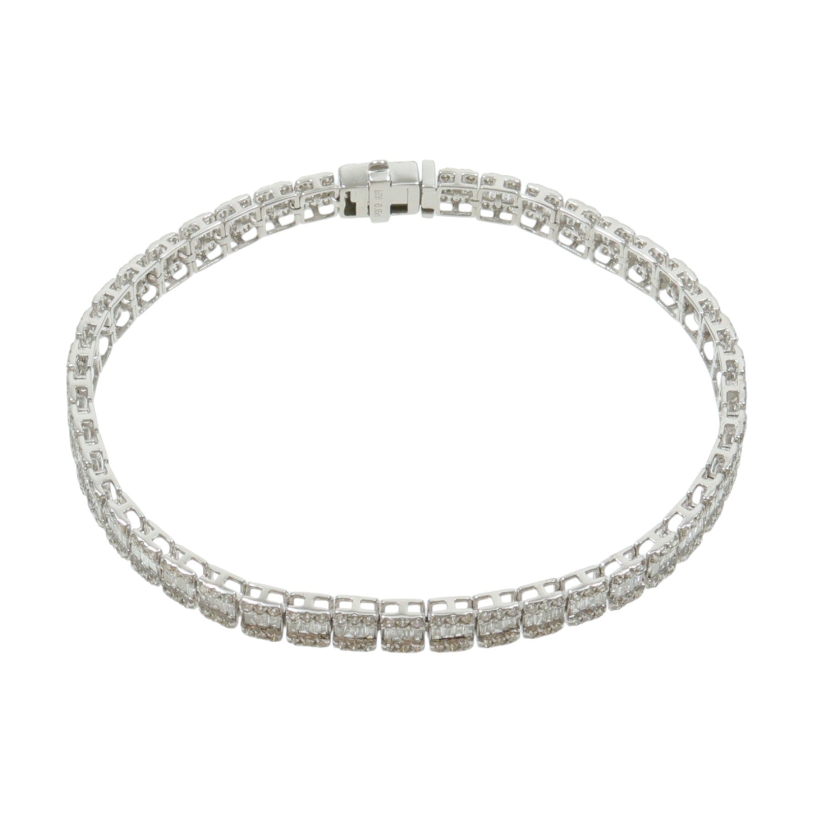 JEWELRY 18K白金Diamond Bracelet鑽石手鏈