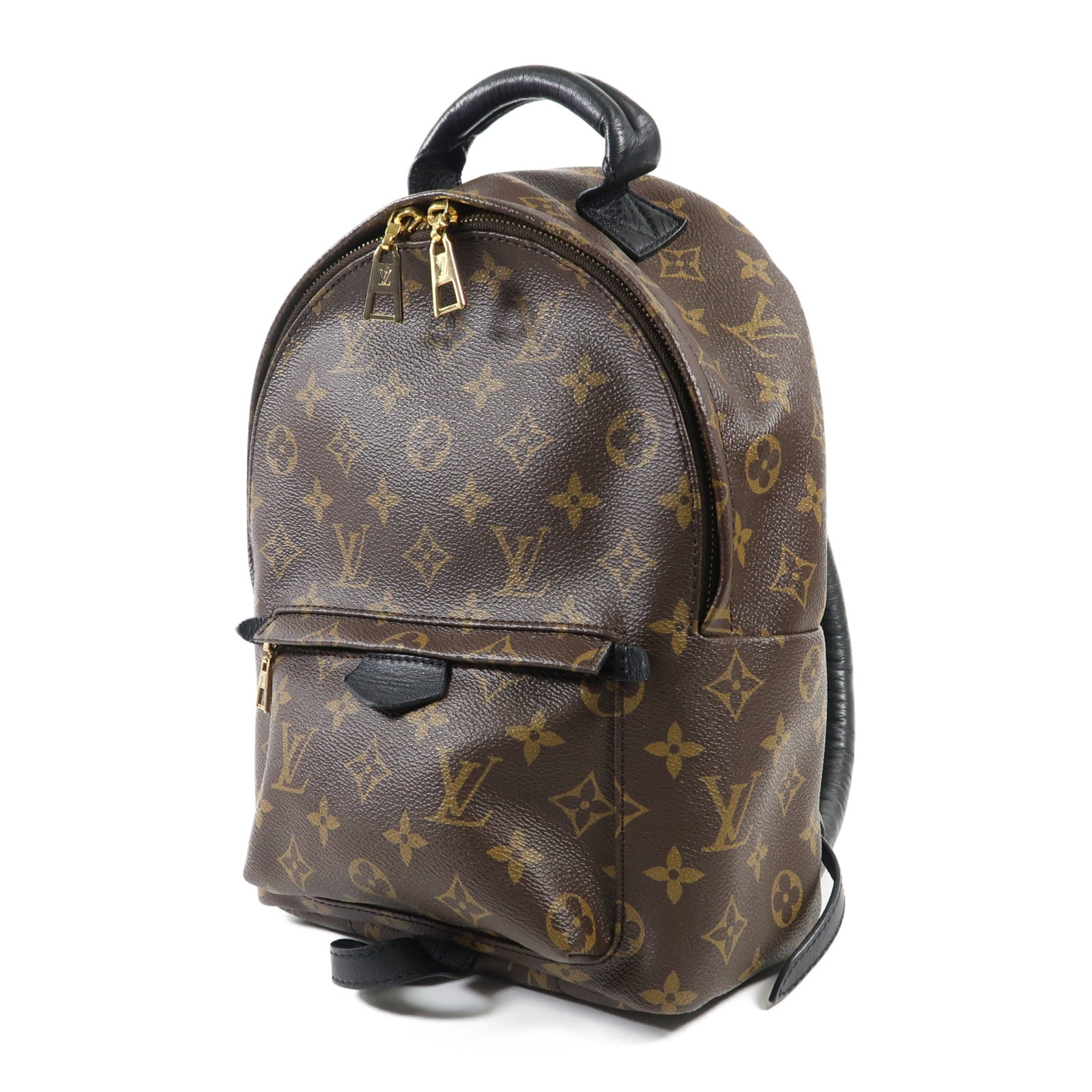 LOUIS VUITTON 【激減優惠】Monogram Palm Springs PM金扣背包