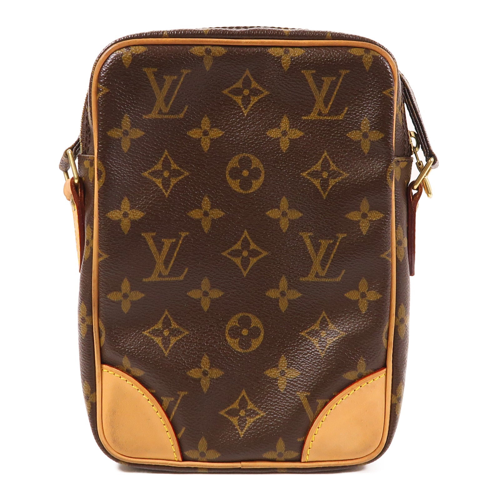 LOUIS VUITTON Monogram Danube金扣肩背袋