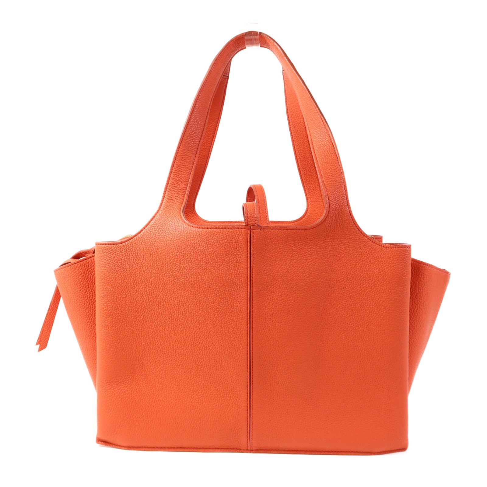 CELINE 牛皮皮革Tri-Fold金扣肩背袋