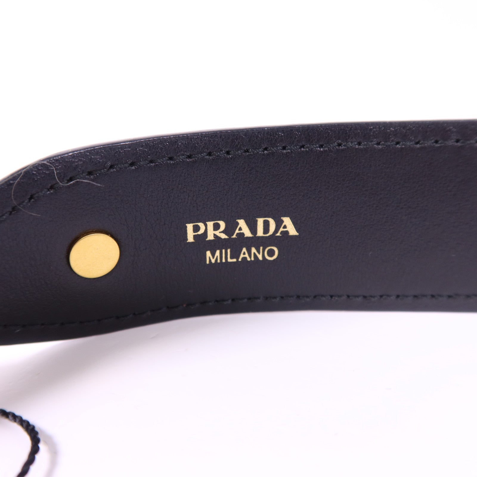 PRADA 蛇皮皮革Shoulder Strap金扣肩帶