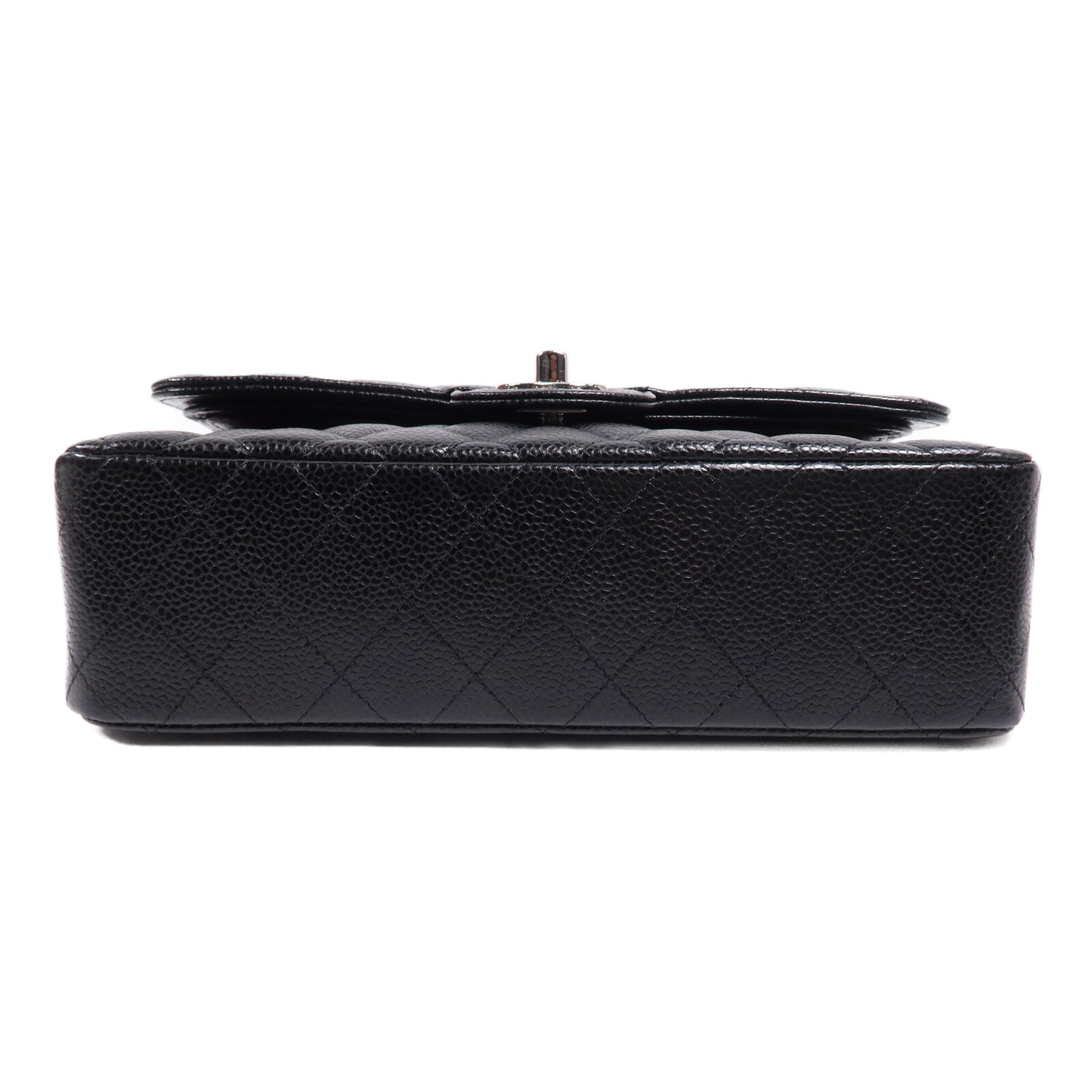 CHANEL 牛皮皮革Classic 23銀扣鏈帶肩背袋