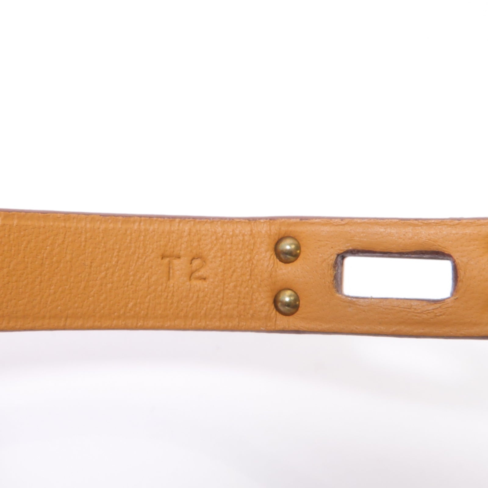 HERMES Swift皮革Mini Kelly Double Tour Bracelet金扣手鐲Rose Sakura/粉紅色