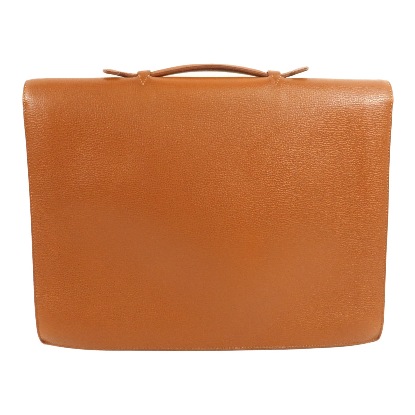 HERMES Togo皮革Sac A Depeches 38公事包Gold