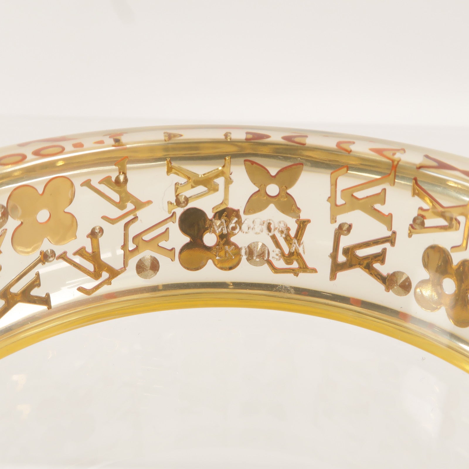 LOUIS VUITTON PVC Inclusion Bangle手鐲