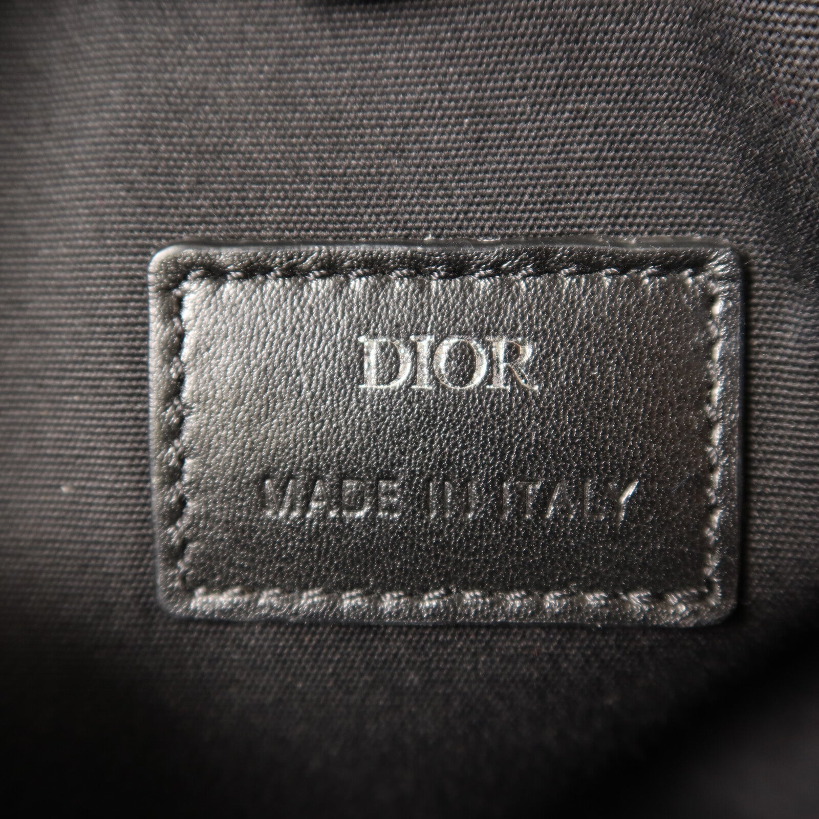 Dior 【激減優惠】塗層帆布CD Diamond銀扣肩背袋