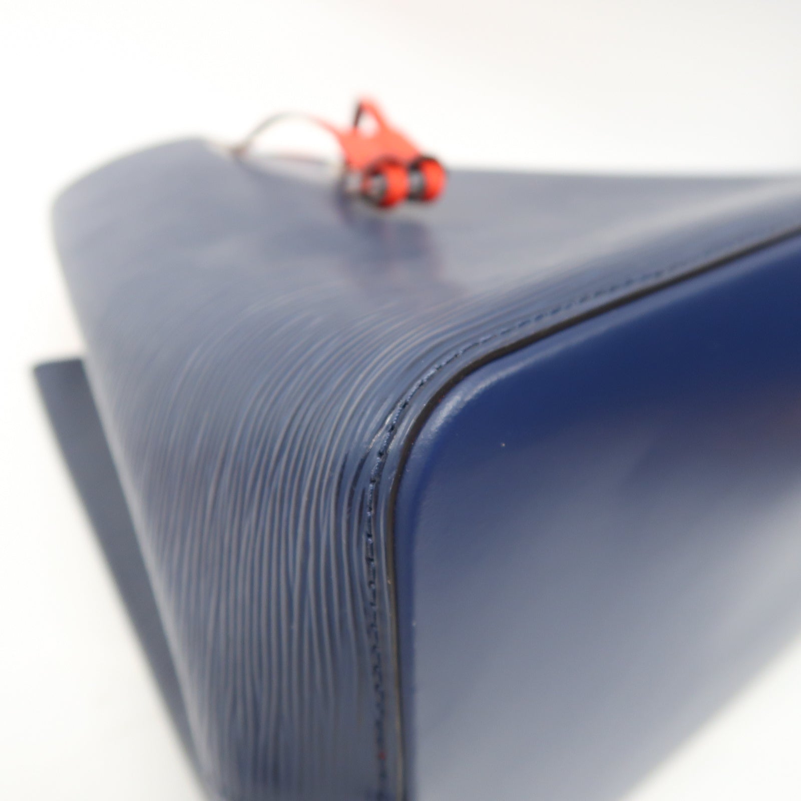 LOUIS VUITTON 【激減優惠】Epi Neo Noe MM銀扣手挽肩背兩用袋藍色/紅色