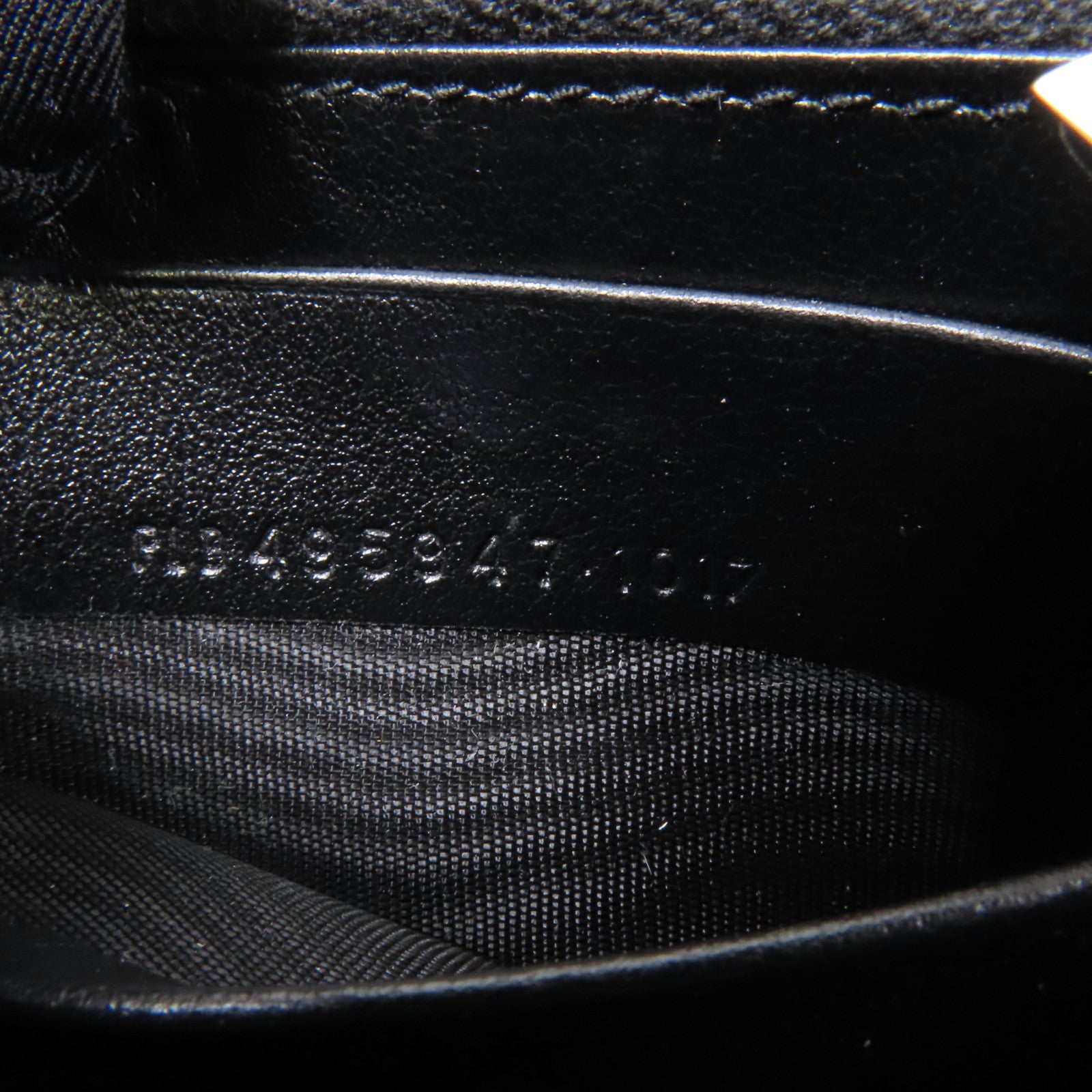 SAINT LAURENT 牛皮皮革Embossed Wallet銀扣錢包