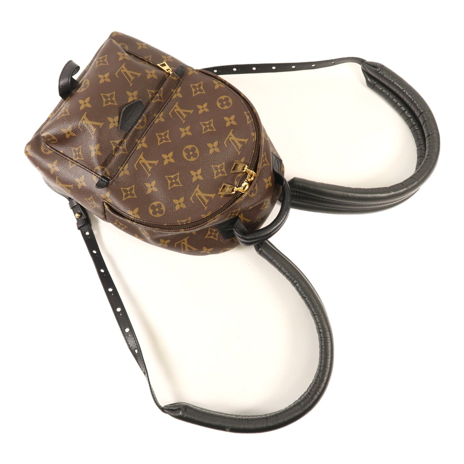 LOUIS VUITTON 【激減優惠】Monogram Palm Springs PM金扣背包