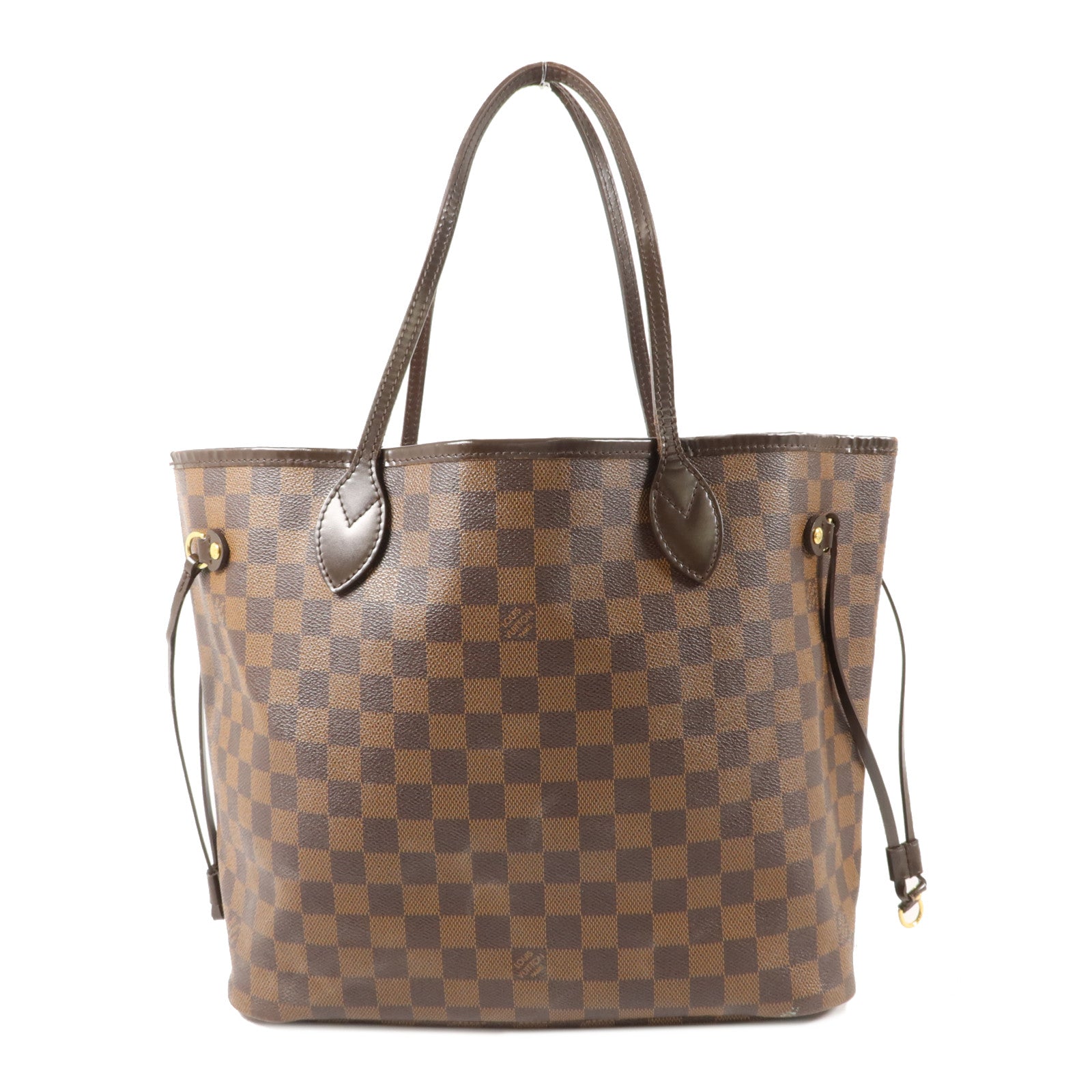 LOUIS VUITTON Damier Neverfull MM肩背袋