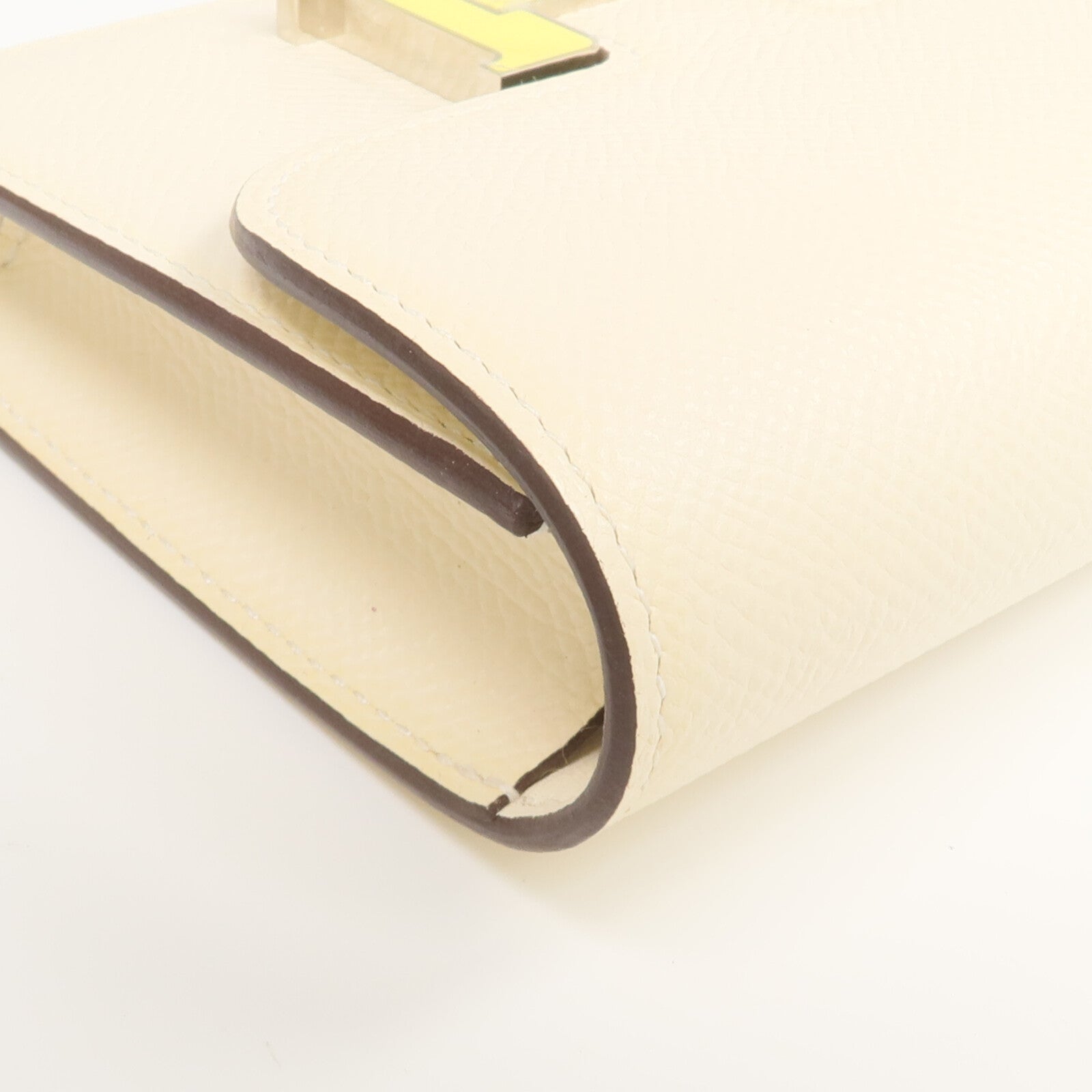 HERMES Epsom皮革Constance Slim Wallet錢包Nata
