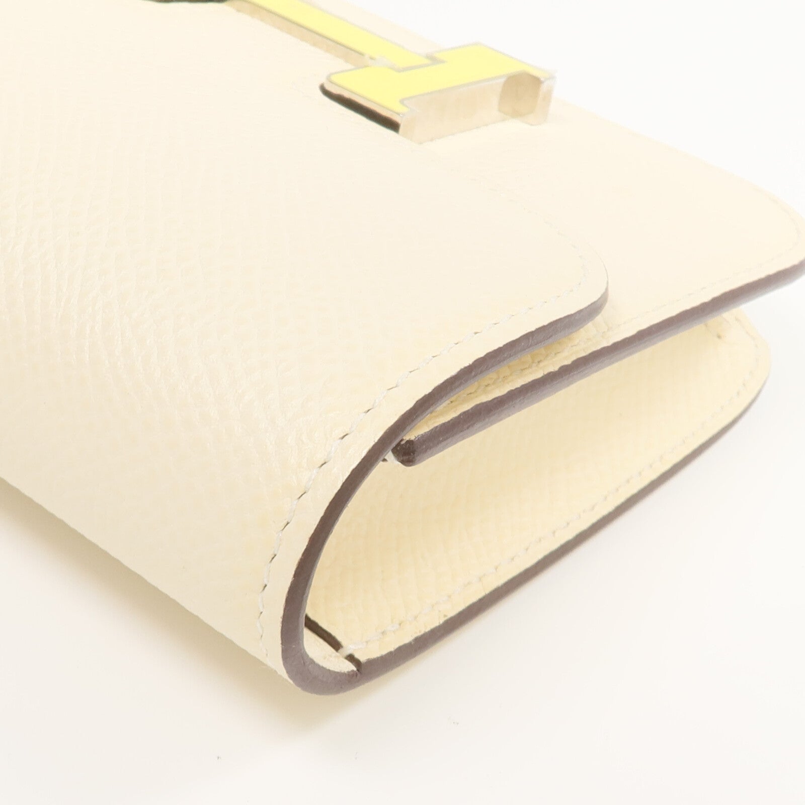 HERMES Epsom皮革Constance Slim Wallet錢包Nata