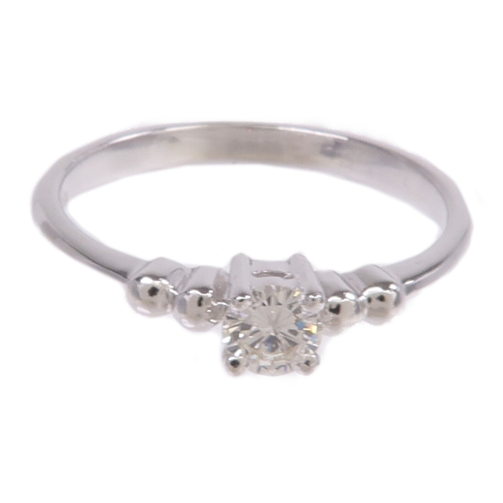 JEWELRY 18K白金Diamond Ring鑽石戒指US#5.25
