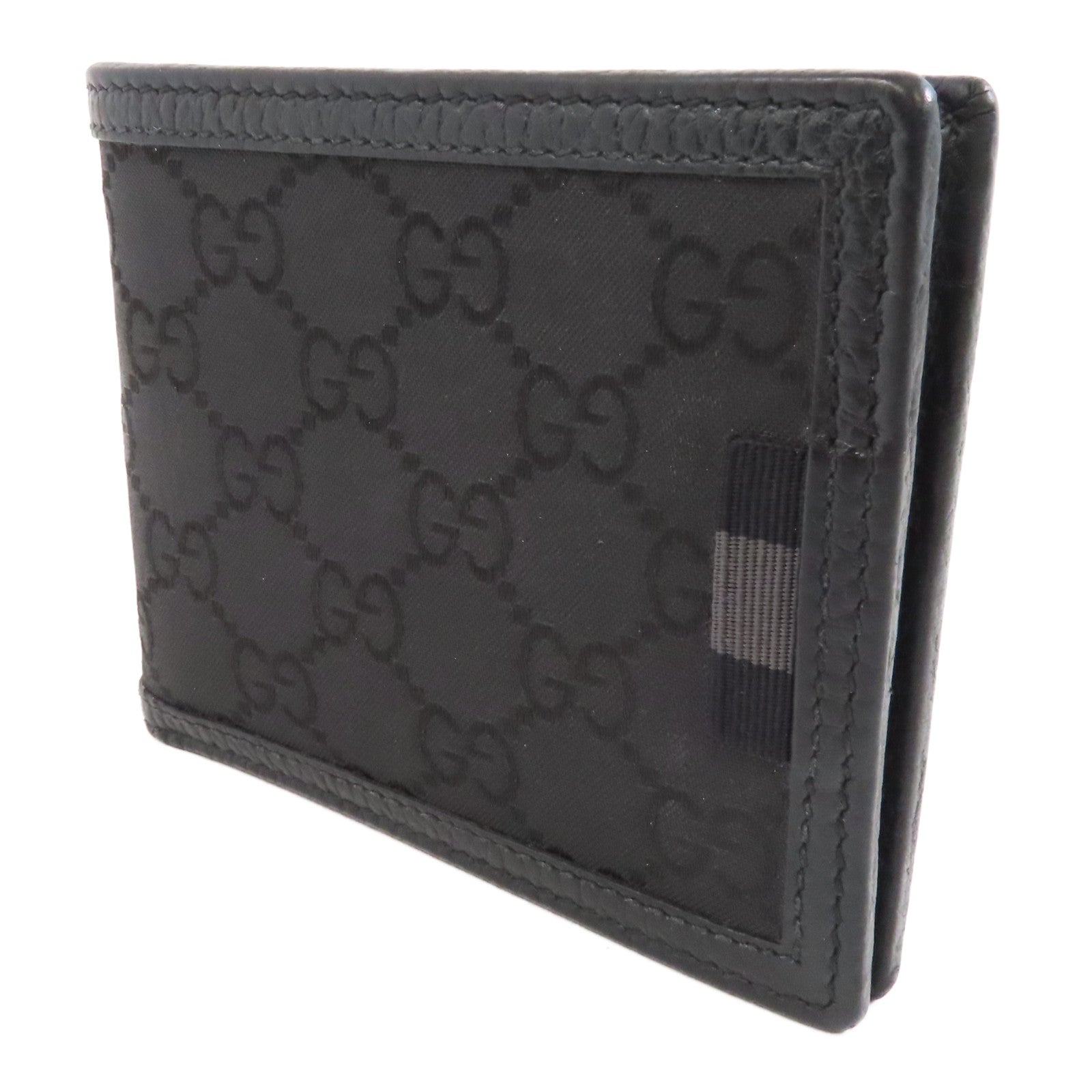 GUCCI 尼龍Supreme Wallet錢包黑色