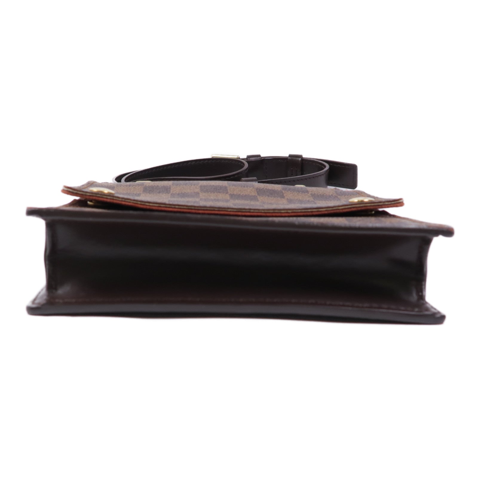 LOUIS VUITTON Damier Portobello金扣肩背袋