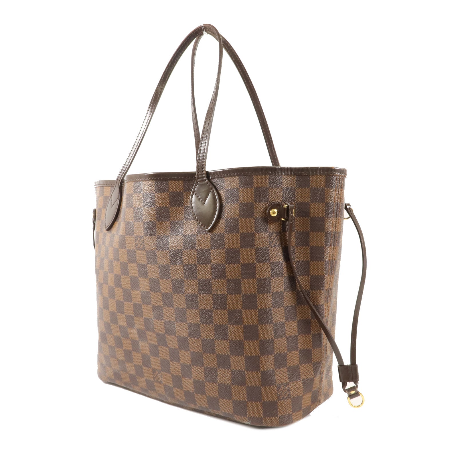 LOUIS VUITTON Damier Neverfull MM肩背袋