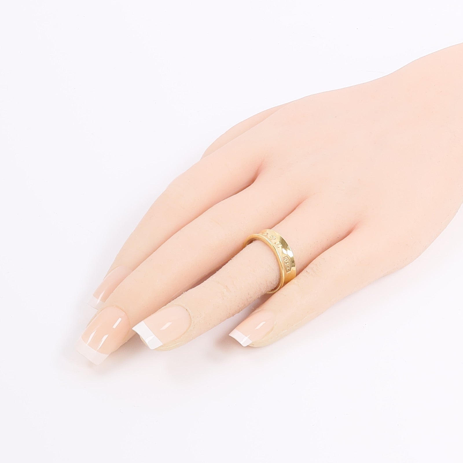 TIFFANY＆CO 18K黃金1837 Ring戒指