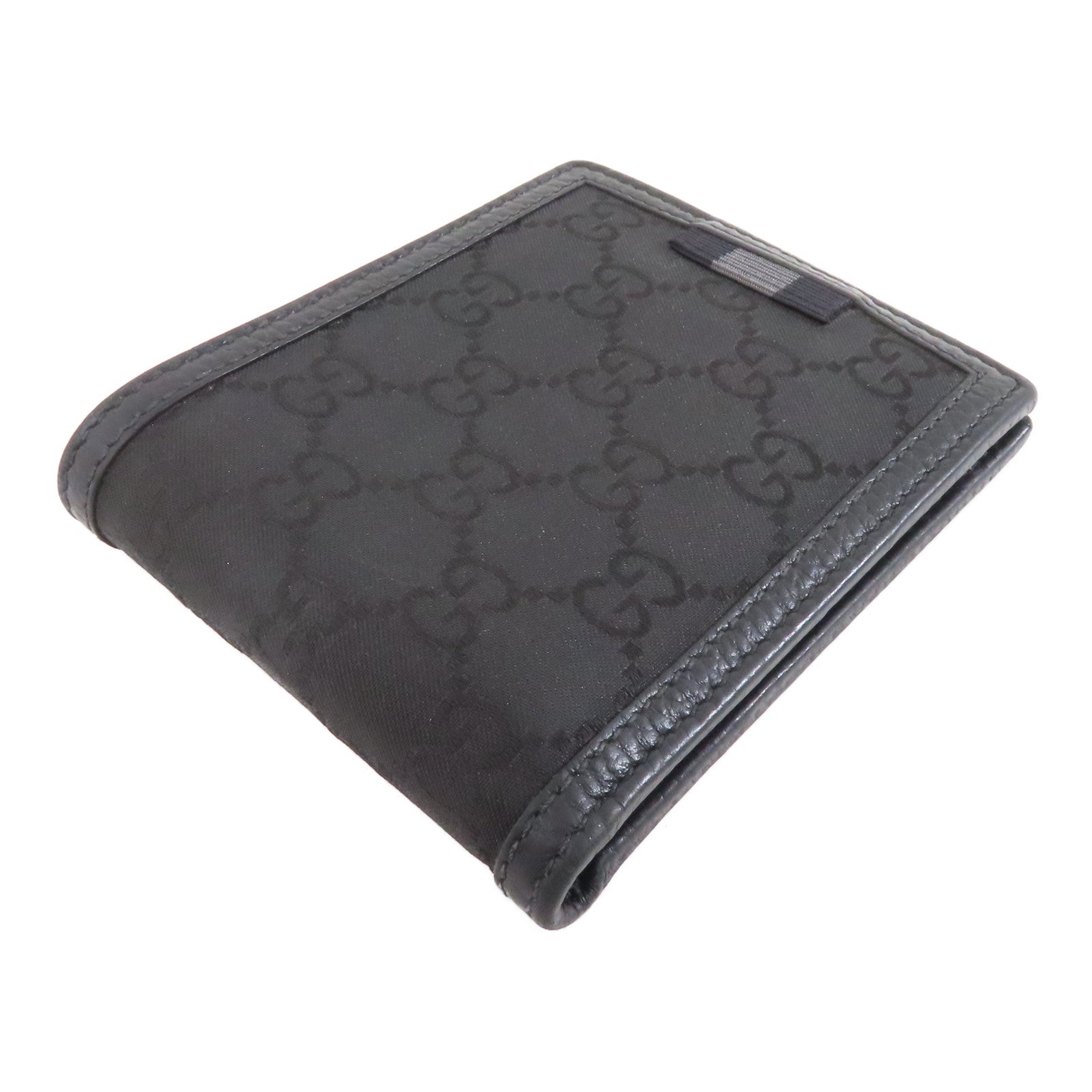 GUCCI 尼龍Supreme Wallet錢包黑色