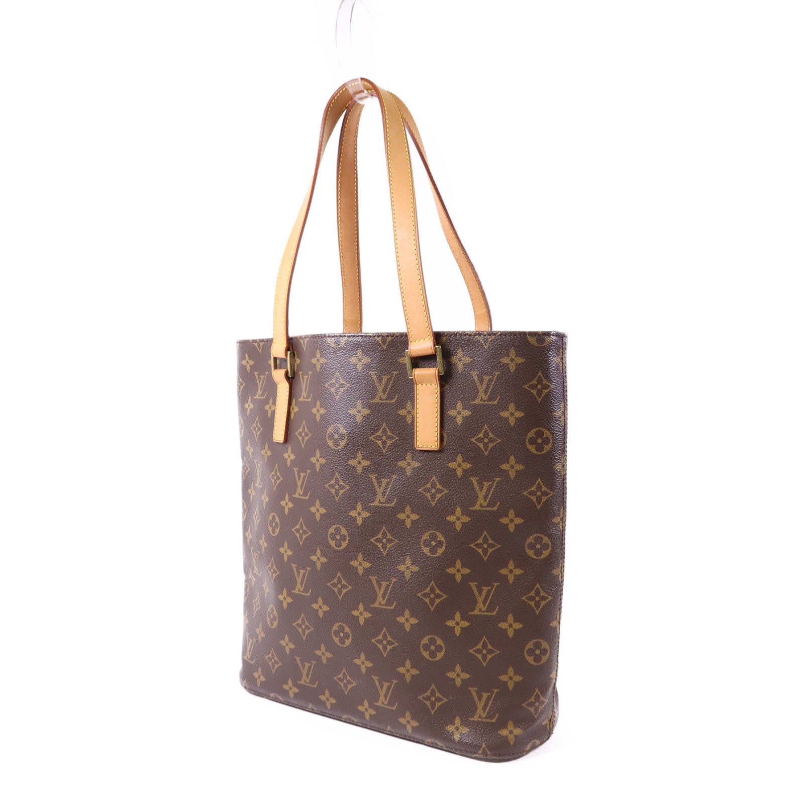 LOUIS VUITTON Monogram Vavin GM金扣肩背袋/手挽袋棕色