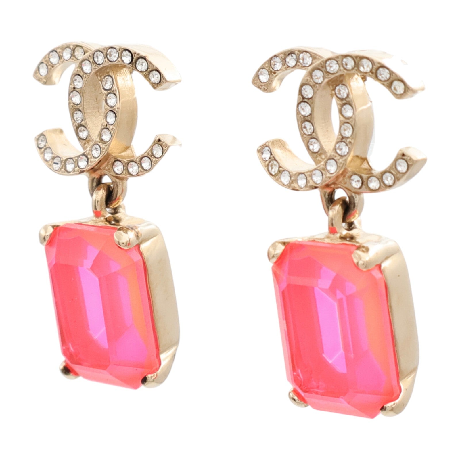 CHANEL 金屬/PVC Earrings耳環