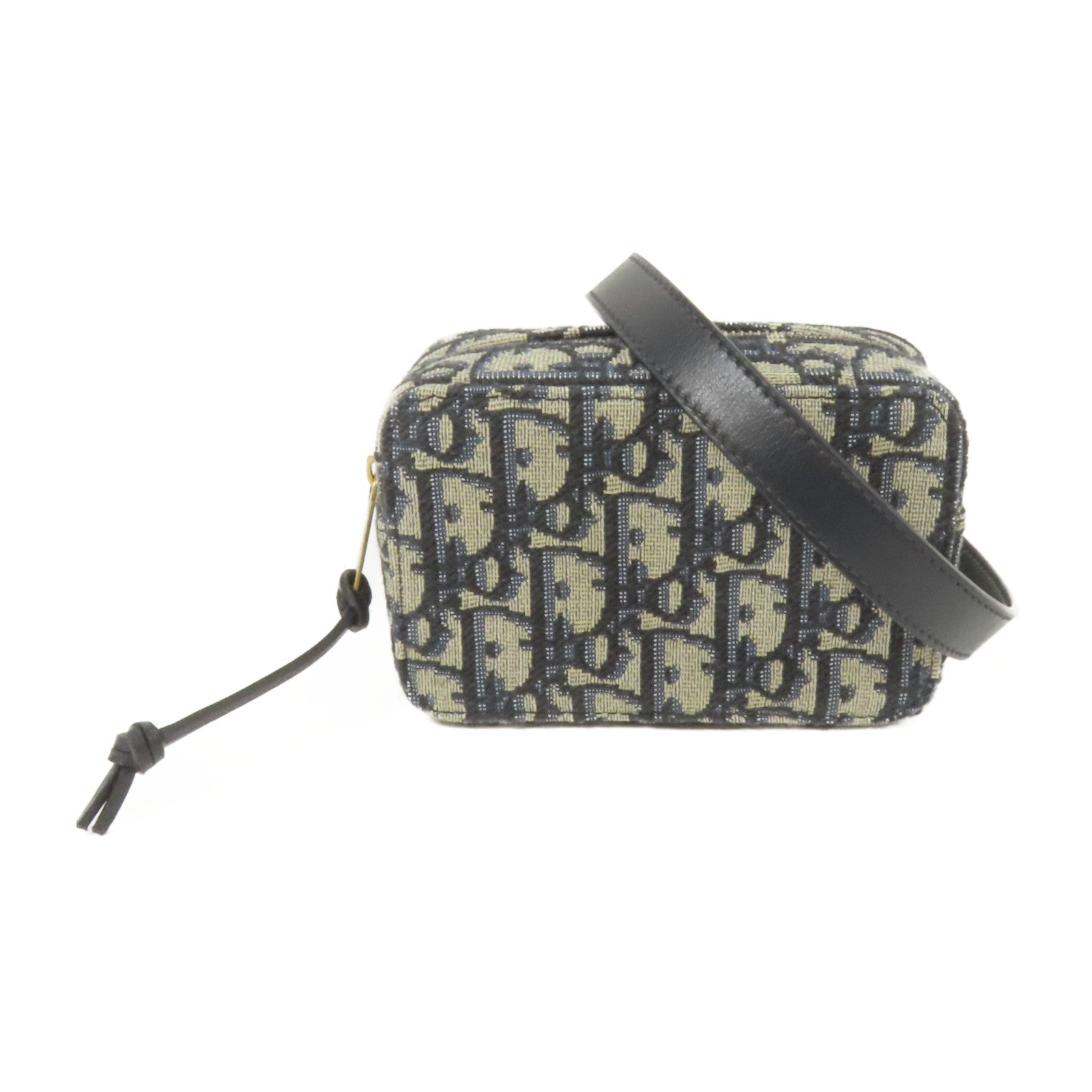 Dior 帆布Oblique Belt Bag金扣腰包