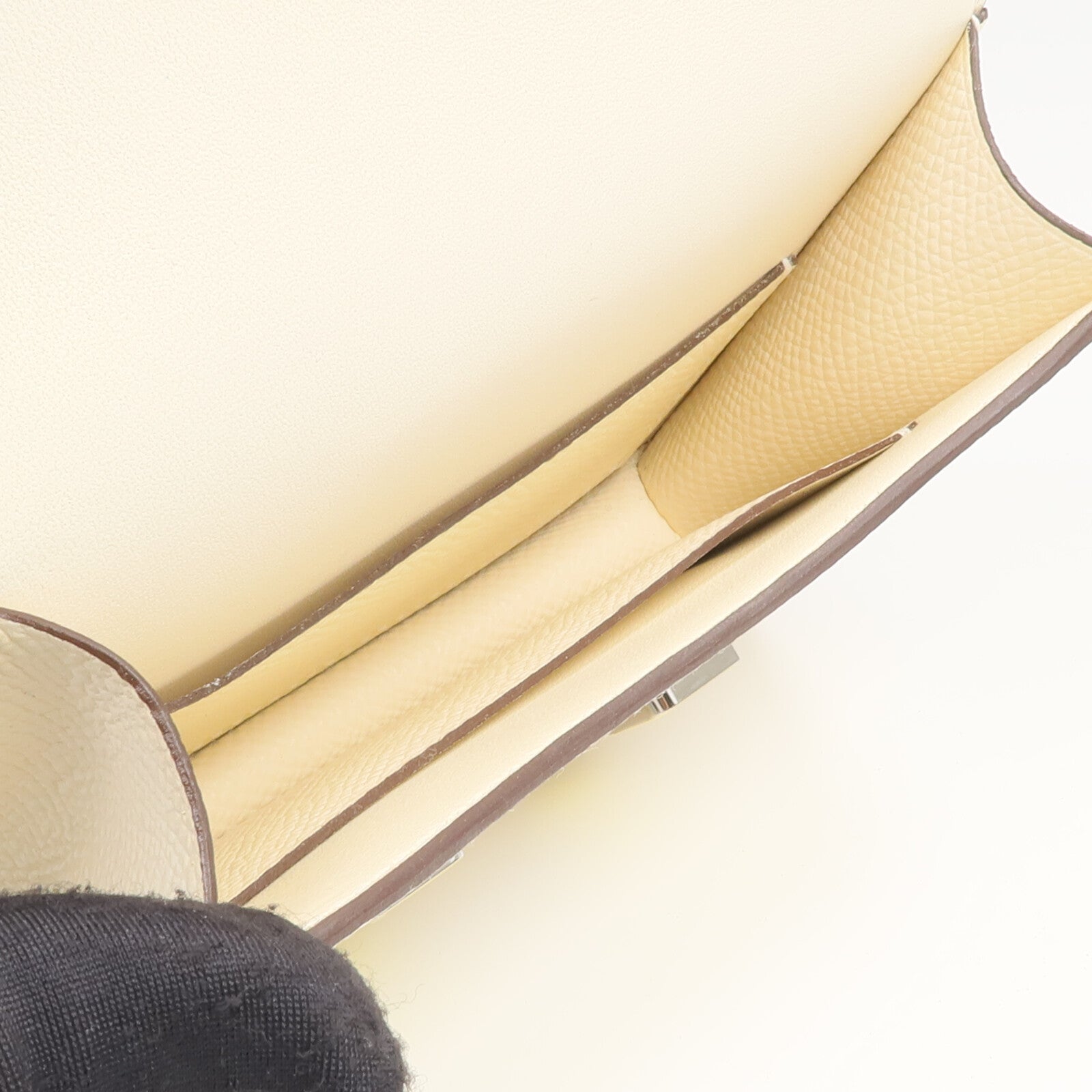 HERMES Epsom皮革Constance Slim Wallet錢包Nata