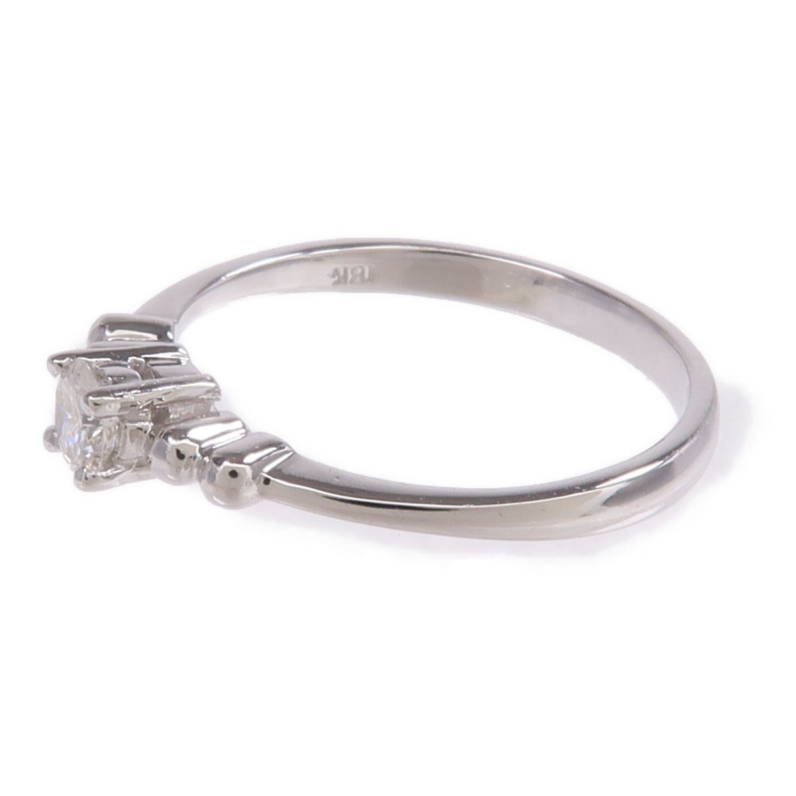 JEWELRY 18K白金Diamond Ring鑽石戒指US#5.25