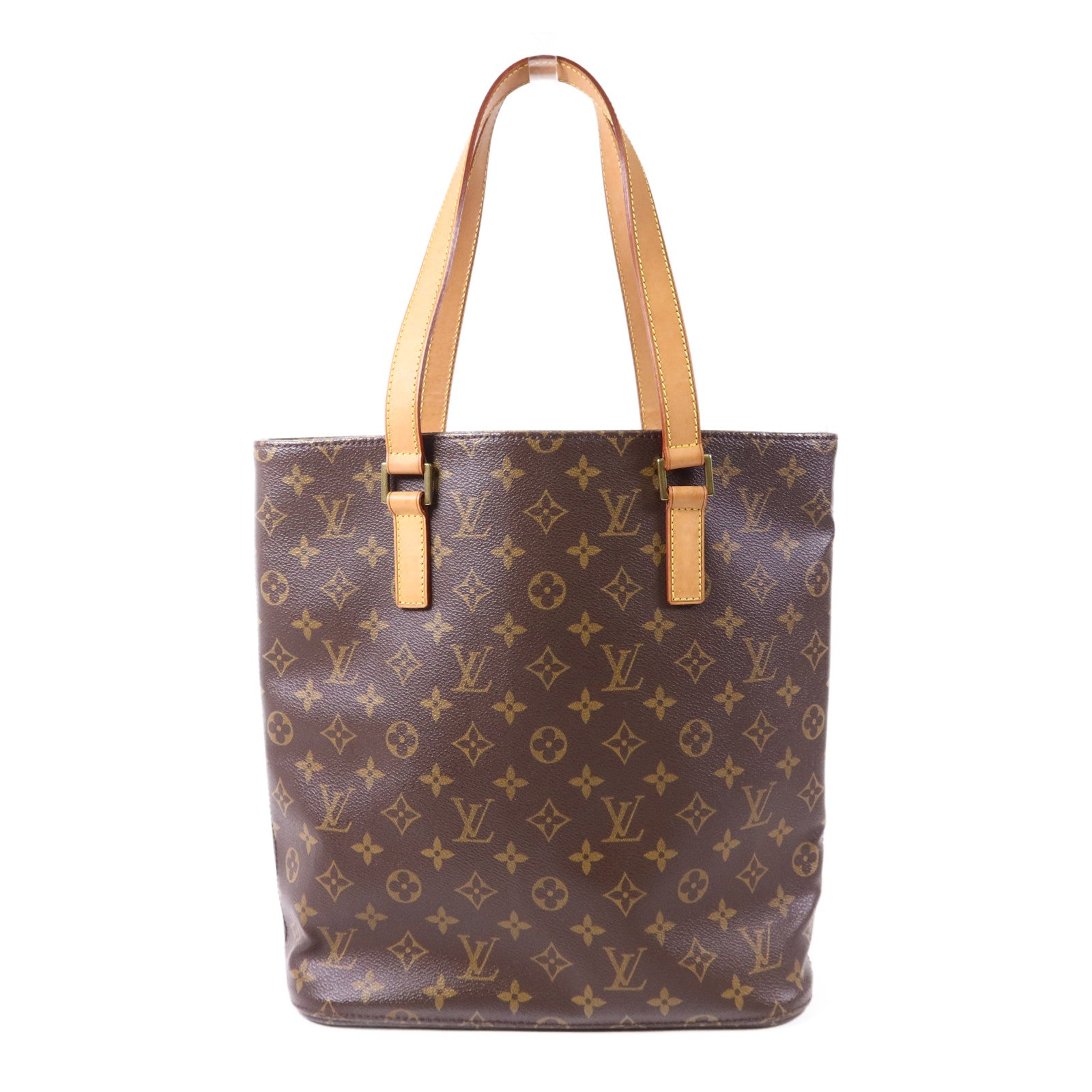 LOUIS VUITTON Monogram Vavin GM金扣肩背袋/手挽袋棕色