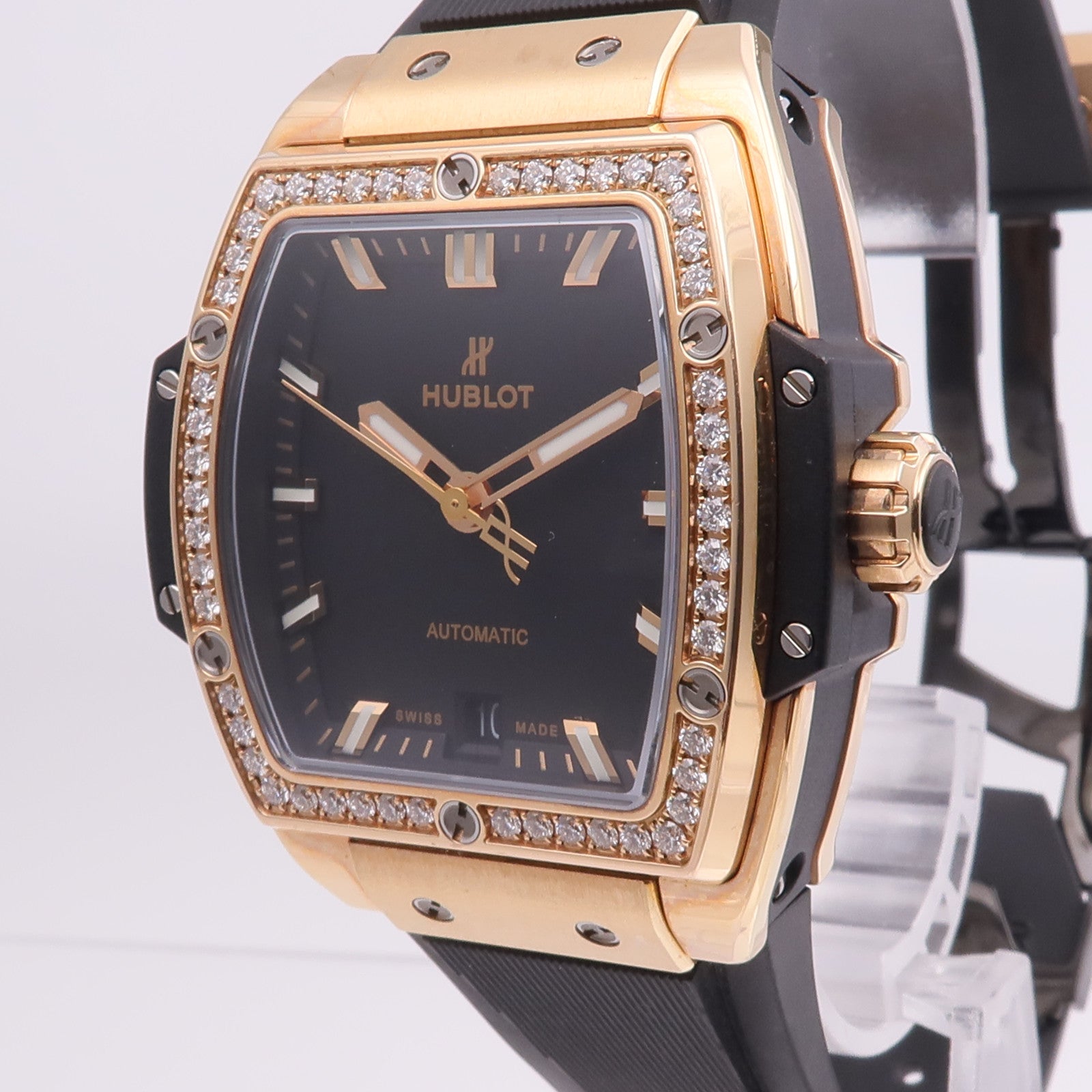 HUBLOT Spirit of Big Bang King Gold Diamonds 682.OX.1180.RX.1204