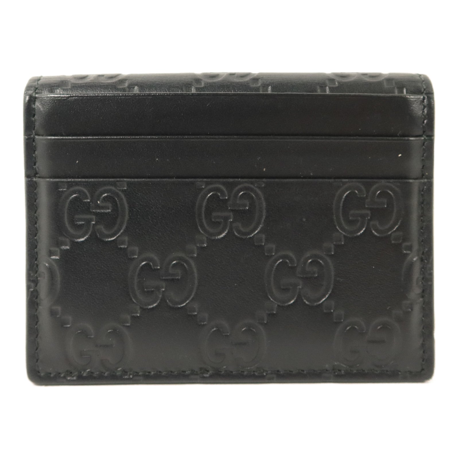 GUCCI 牛皮皮革Signature Card Case卡片套