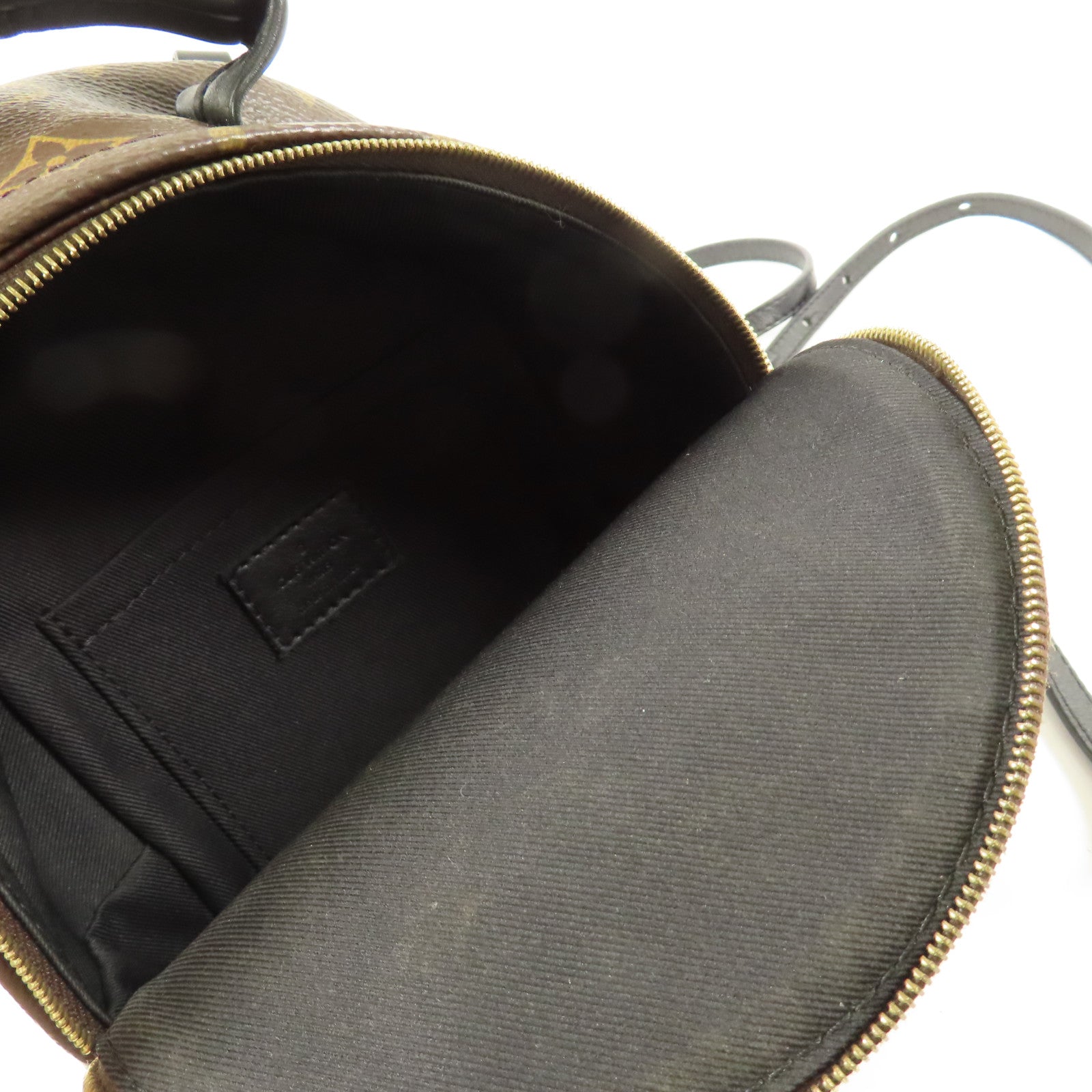 LOUIS VUITTON LV GHW Palm Spring Mini Backpack Monogram M44873 Brown
