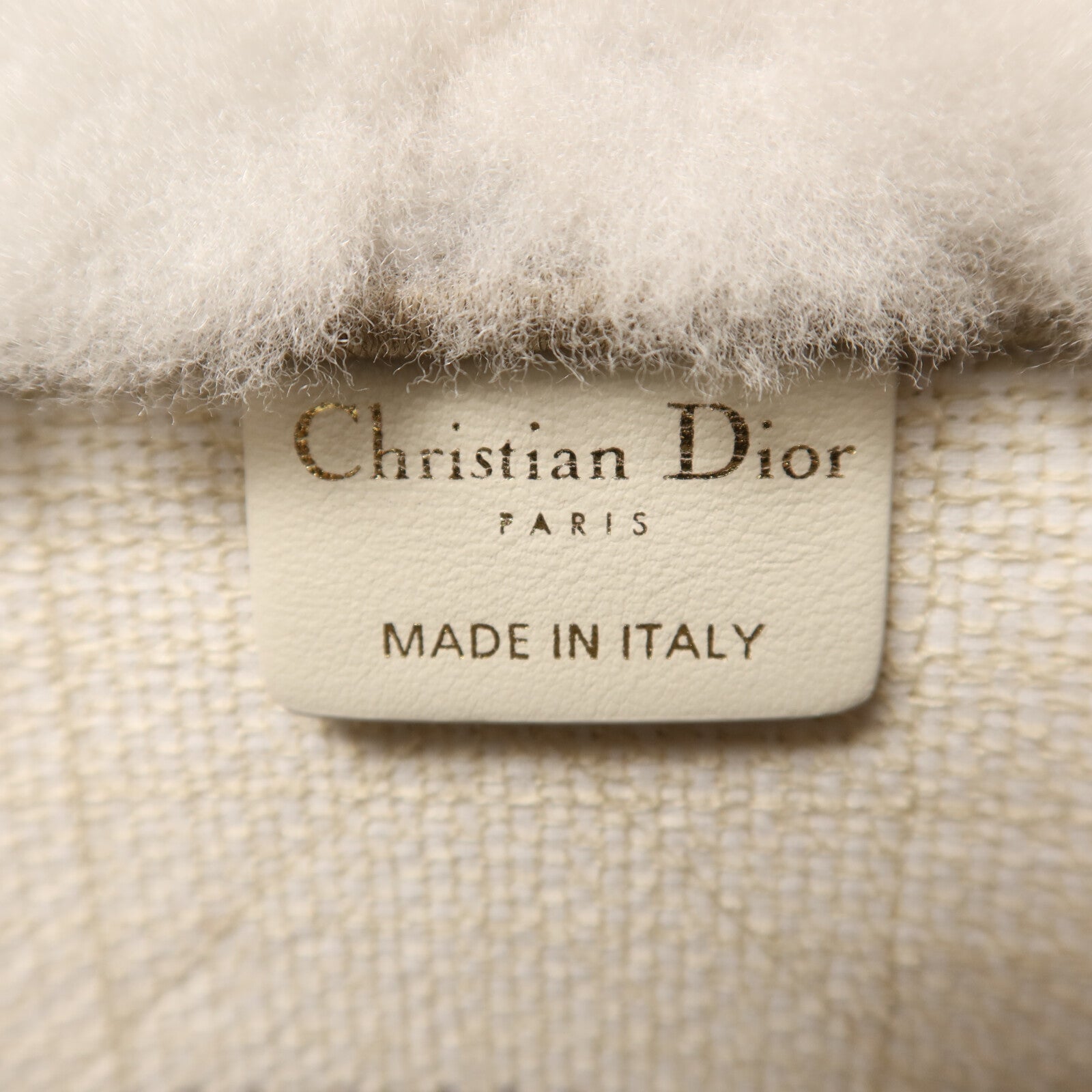 Dior 羊毛/帆布Book Tote Medium手挽袋
