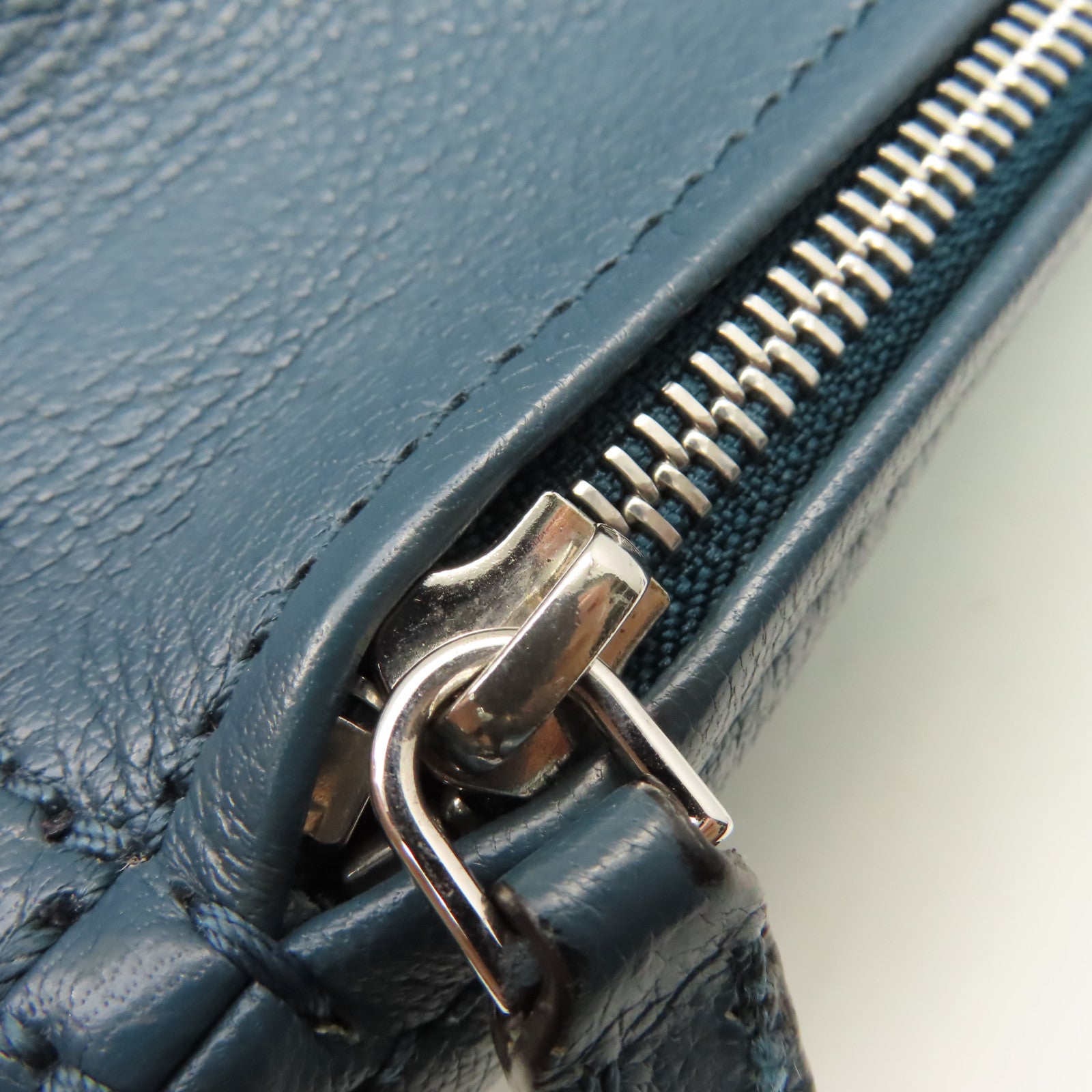 GIVENCHY 牛皮皮革Mini Pandora Shoulder Bag肩背袋綠藍色