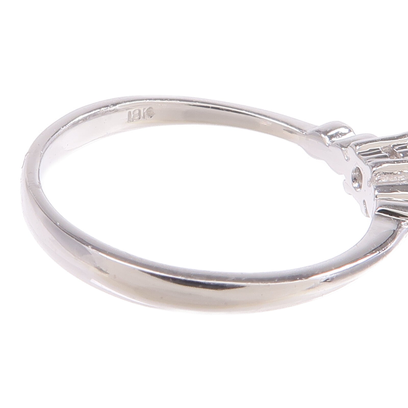 JEWELRY 18K白金Diamond Ring鑽石戒指US#5.25
